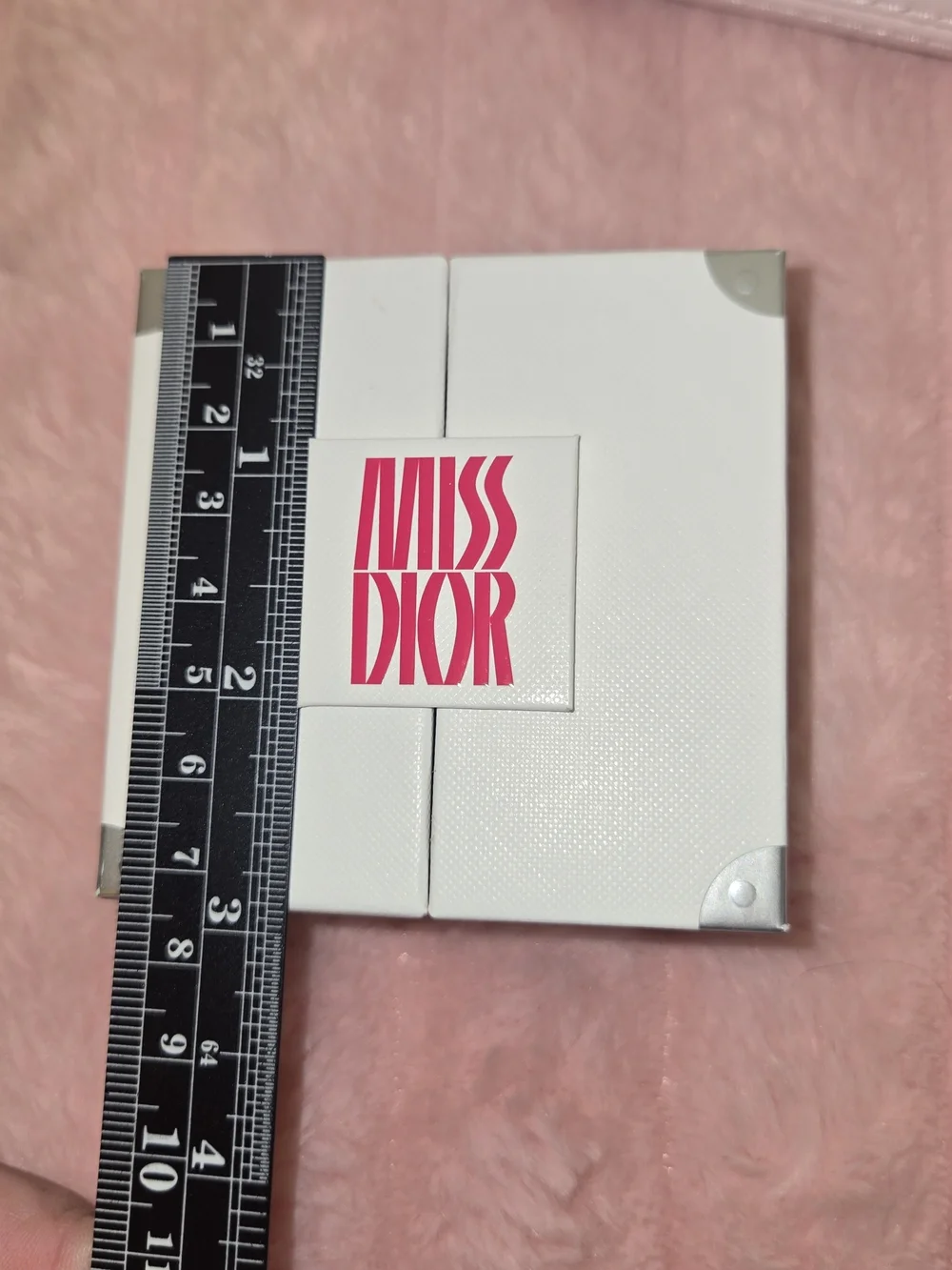 Miss Dior Velvet Cosmetic Pouch with Mini Miss Dior Set - Burgundy